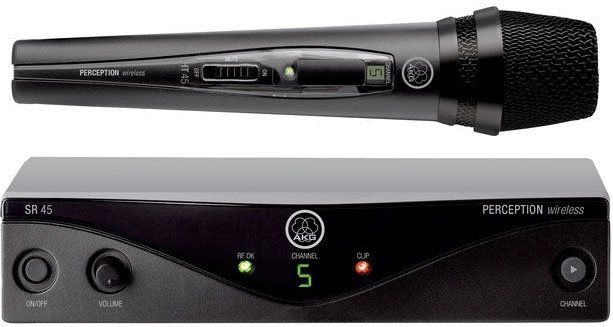 Радиосистема с ручным микрофоном AKG Perception Wireless 45 Vocal Set BD A 3251H00010 фото