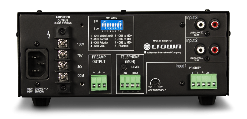 Трансляційний підсилювач потужності CROWN G135MA G135MAE60 фото