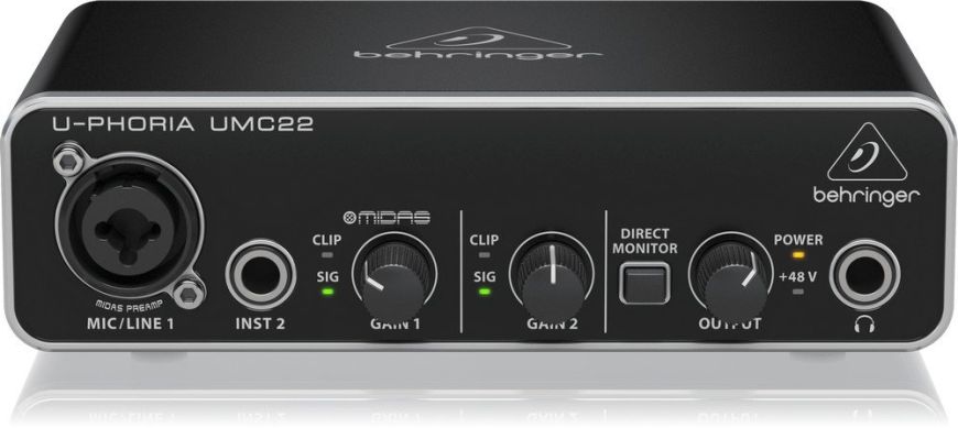 Звуковая карта BEHRINGER UMC22 87052 фото