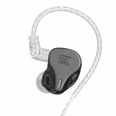 Внутрішньоканальні навушники KZ Audio DQ6 GRAY MIC 87623 фото