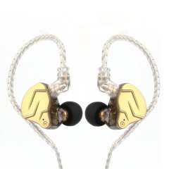 Гібридні вакуумні навушники KZ Audio ZSN PRO X GOLD NO MIC 86882 фото