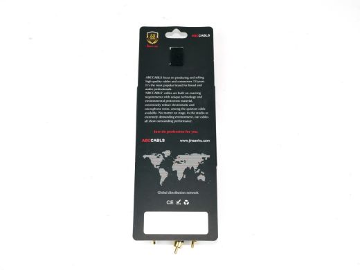 Міжблоковий кабель mini Jack-2xRCA 3m ABCCABLS MA309L3 MA309L3 фото