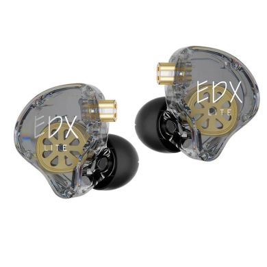Внутрішньоканальні навушники KZ Audio EDX Lite MIC GRAY 87625 фото