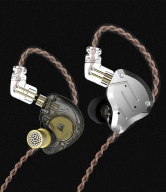 Гібридні навушники KZ Audio ZS10 PRO BLACK NO MIC 86114 фото