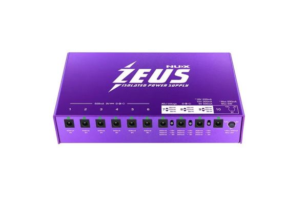 Блок живлення для гітарних педалей NUX NIP-Z10 Zeus 86879 фото