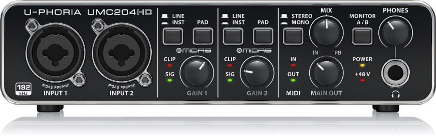 Звукова карта BEHRINGER UMC204HD 87040 фото