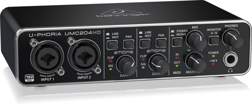 Звукова карта BEHRINGER UMC204HD 87040 фото