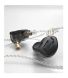 Гібридні внутрішньоканальні навушники KZ Audio ZAX BLACK NO MIC