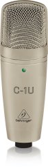 USB студійний конденсаторний мікрофон BEHRINGER C-1U 87073 фото