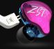 Гібридні внутрішньоканальні навушники KZ Audio ZST X PURPLE NO MIC