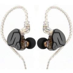 Гібридні вакуумні навушники KZ Audio ZSN PRO GREY MIC 86094 фото