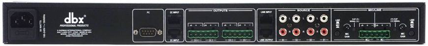 Цифровий зонний процесор dbx ZonePro 640 DBX640V-EU фото