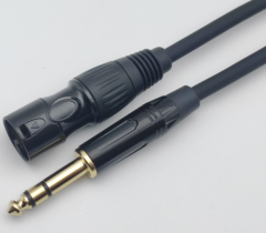 Кабель 4all Audio XLR M - 6.35 TRS Stereo 1M 88107 фото