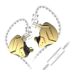 Гібридні вакуумні навушники KZ Audio ZSN PRO X GOLD MIC 86883 фото