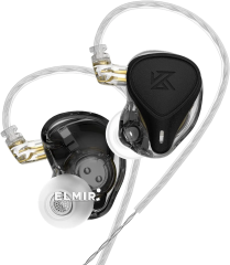 електростатичні гібридні навушники KZ Audio ZEX PRO BLACK NO MIC 86107 фото