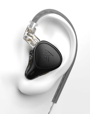 електростатичні гібридні навушники KZ Audio ZEX PRO BLACK NO MIC 86107 фото