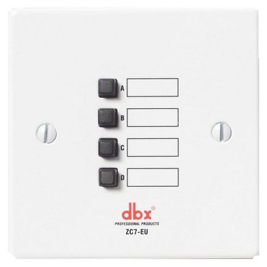 Настінний контролер управління DBX ZC-7 DBXZC7V-EU фото