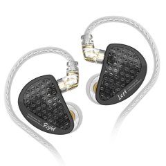 Вакуумні навушники KZ Audio AS16 PRO BLACK NO MIC 86108 фото