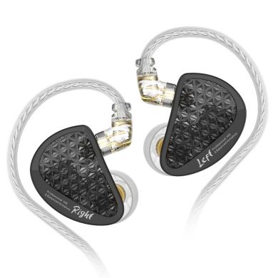 Вакуумні навушники KZ Audio AS16 PRO BLACK NO MIC 86108 фото