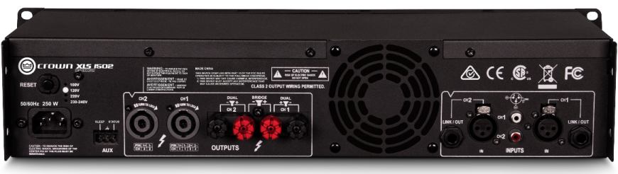 Підсилювач потужності Crown Audio XLS1502 NXLS1502-34-EU фото