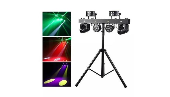 Комплект світлового обладнання FREE COLOR T-BAR MAX with stand 87108 фото
