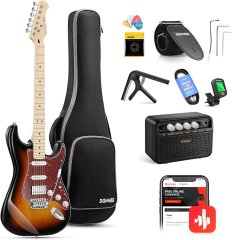 Donner Music DST-152 Electric Guitar Kit Sunburst EC1415 87535 фото