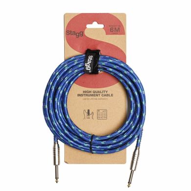 Інструментальний кабель STAGG N SGC6VT BL 86572 фото