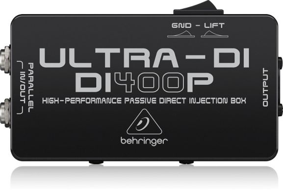 Пасивний DI-box BEHRINGER DI400P 87089 фото