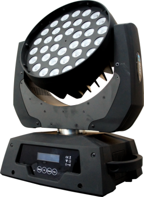 Поворотні прожектори WASH CIM SI-038 LEDBEAM ZOOM(36*8W LumiEngin LEDs, RGBW, DMX), 14CH 63283 фото